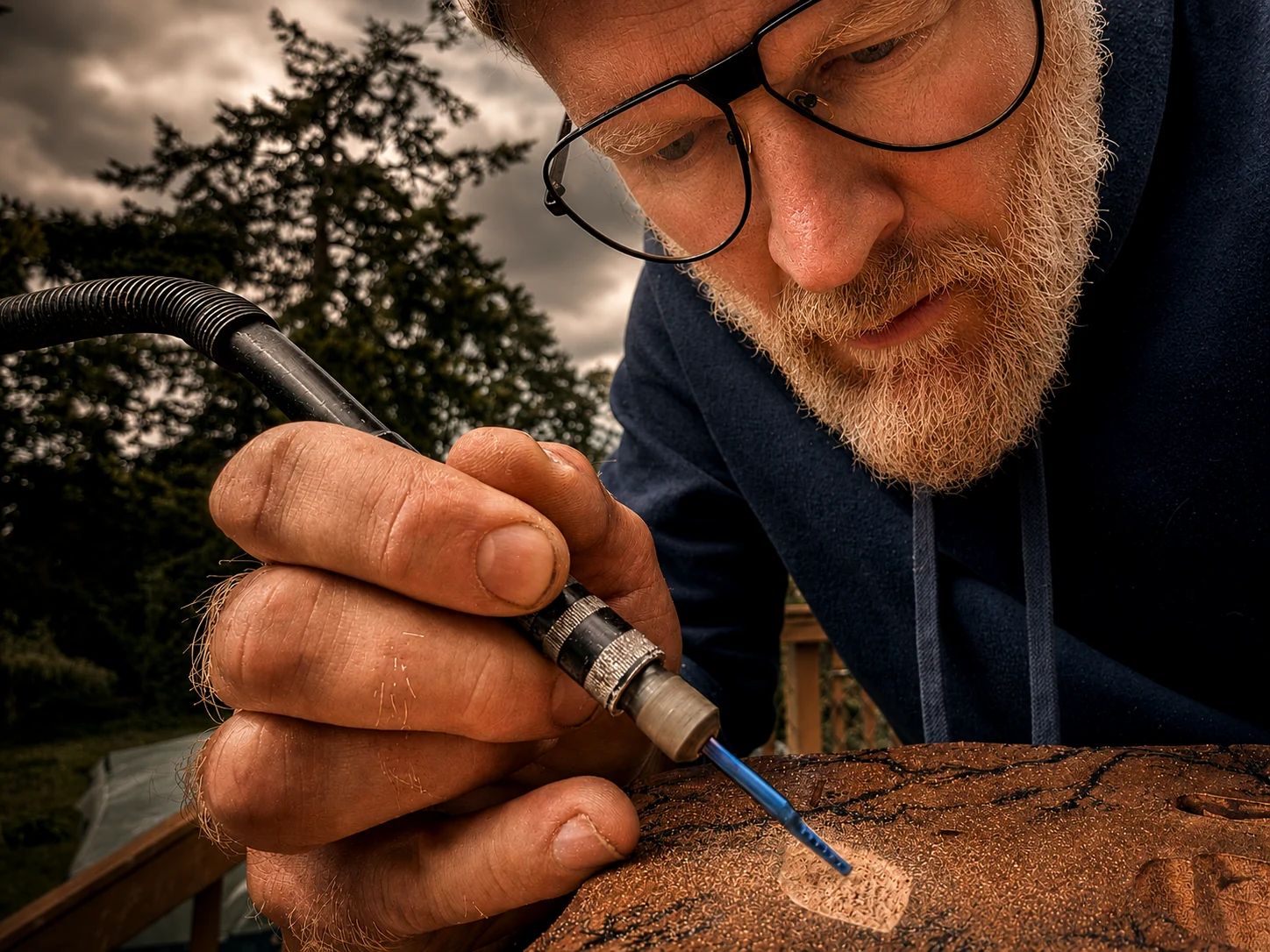 Dremel hand work